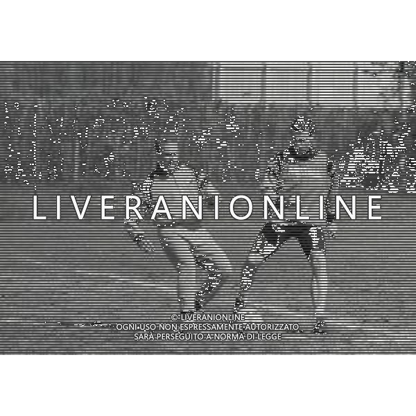 1986-1987 APPIANO GENTILE ALLENAMENTO INTER NELLA FOTO GIUSEPPE BERGOMI E KARL HEINZE RUMMENIGGE AG ALDO LIVERANI SAS 