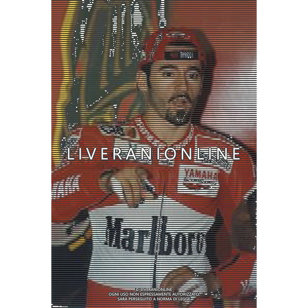 MAX (Massimiliano) BIAGGI PILOTA MOTOCICLISTICO CON LA 500 Marlboro YAMAHA TEAM NEL 1999 ©Danilo Recalcati/Controluce/AGENZIA ALDO LIVERANI SAS