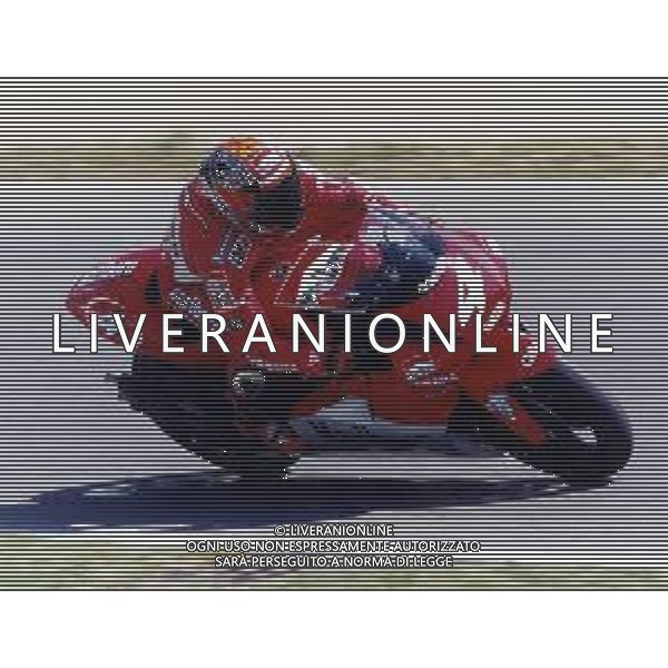 MAX (Massimiliano) BIAGGI PILOTA MOTOCICLISTICO CON LA YAMAHA YZR 500 NEL 2000 ©Danilo Recalcati/Controluce/AG. ALDO LIVERANI SAS