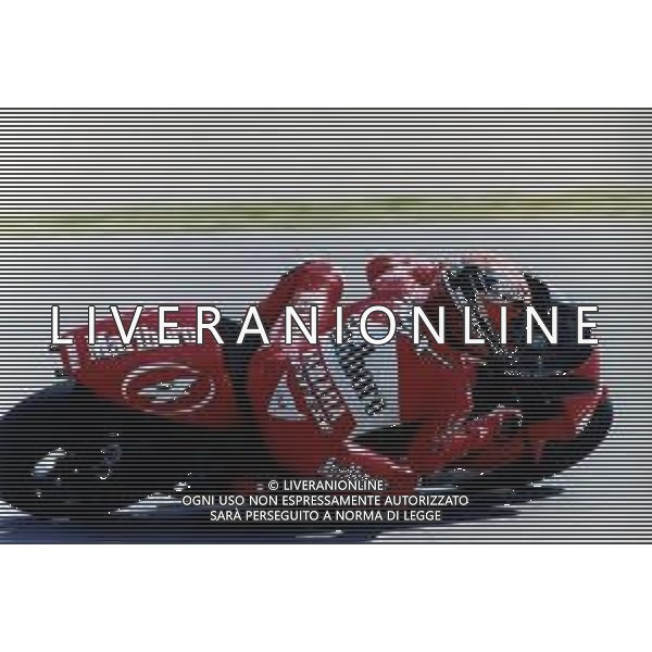 MAX (Massimiliano) BIAGGI PILOTA MOTOCICLISTICO CON LA YAMAHA YZR 500 NEL 2000 ©Danilo Recalcati/Controluce/AG. ALDO LIVERANI SAS