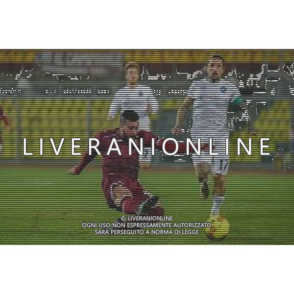 Fabio Fagiolini/LM - Livorno vs Albinoleffe - Italian football Serie C match 2020/2021 23 January 2021 - Armando Picchi stadium, livorno, Italy Photo showing: Andrea Bussaglia (Livorno) @LM/Fabio Fagiolini/AGENZIA ALDO LIVERANI SAS