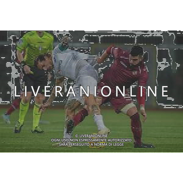 Fabio Fagiolini/LM - Livorno vs Albinoleffe - Italian football Serie C match 2020/2021 23 January 2021 - Armando Picchi stadium, livorno, Italy Photo showing: Carmine Giorgione (Albinoleffe) and Andrea Bussaglia (Livorno) @LM/Fabio Fagiolini/AGENZIA ALDO LIVERANI SAS