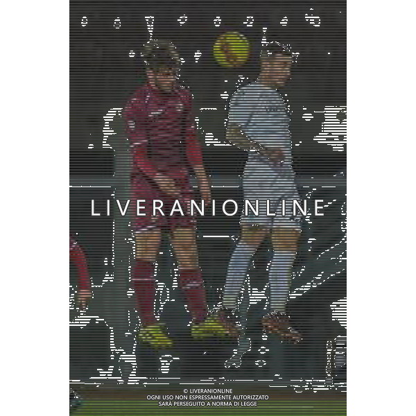 Fabio Fagiolini/LM - Livorno vs Albinoleffe - Italian football Serie C match 2020/2021 23 January 2021 - Armando Picchi stadium, livorno, Italy Photo showing: Gianluca Piccoli (Livorno) and Jacopo Manconi (Albinoleffe) @LM/Fabio Fagiolini/AGENZIA ALDO LIVERANI SAS