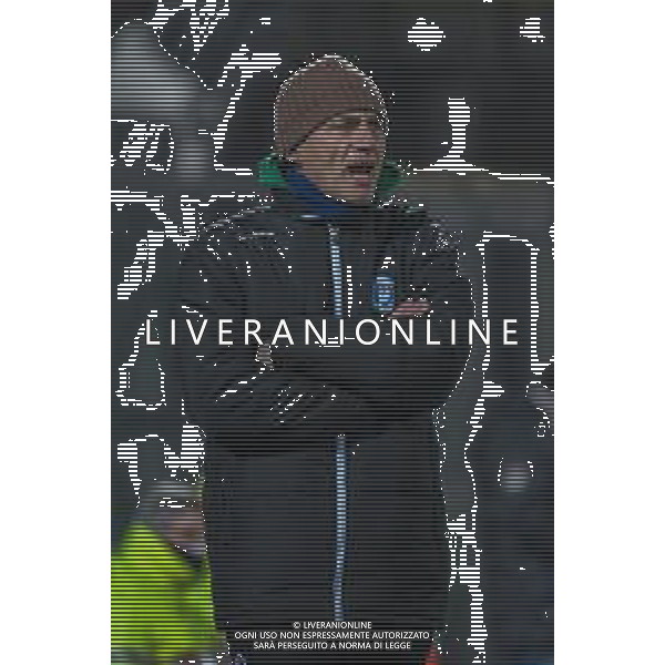 Fabio Fagiolini/LM - Livorno vs Albinoleffe - Italian football Serie C match 2020/2021 23 January 2021 - Armando Picchi stadium, livorno, Italy Photo showing: Marco Zaffaroni head coach (Albinoleffe) @LM/Fabio Fagiolini/AGENZIA ALDO LIVERANI SAS