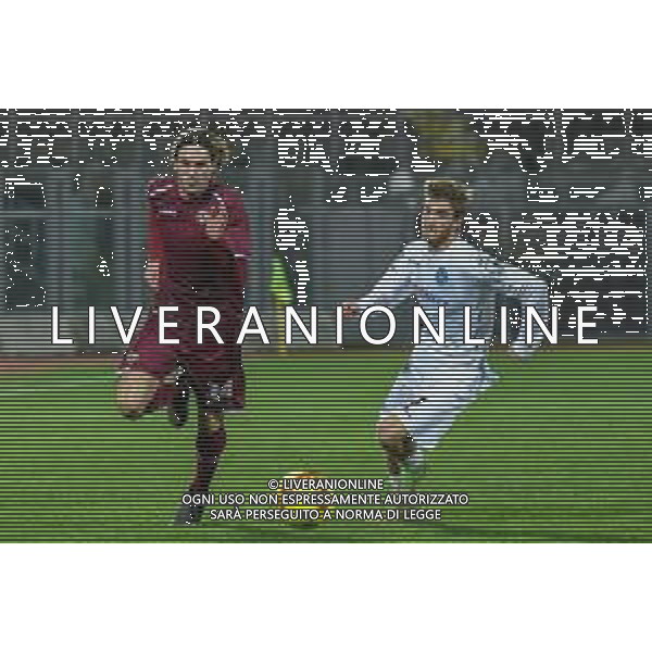 Fabio Fagiolini/LM - Livorno vs Albinoleffe - Italian football Serie C match 2020/2021 23 January 2021 - Armando Picchi stadium, livorno, Italy Photo showing: Gabriele Morelli (Livorno) and Giacomo Tommaselli (Albinoleffe) @LM/Fabio Fagiolini/AGENZIA ALDO LIVERANI SAS