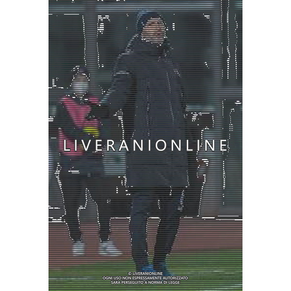 Fabio Fagiolini/LM - Livorno vs Albinoleffe - Italian football Serie C match 2020/2021 23 January 2021 - Armando Picchi stadium, livorno, Italy Photo showing: Alessandro Dal Canto head coach (Livorno) @LM/Fabio Fagiolini/AGENZIA ALDO LIVERANI SAS
