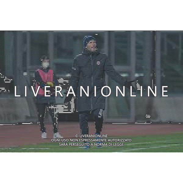 Fabio Fagiolini/LM - Livorno vs Albinoleffe - Italian football Serie C match 2020/2021 23 January 2021 - Armando Picchi stadium, livorno, Italy Photo showing: Alessandro Dal Canto head coach (Livorno) @LM/Fabio Fagiolini/AGENZIA ALDO LIVERANI SAS
