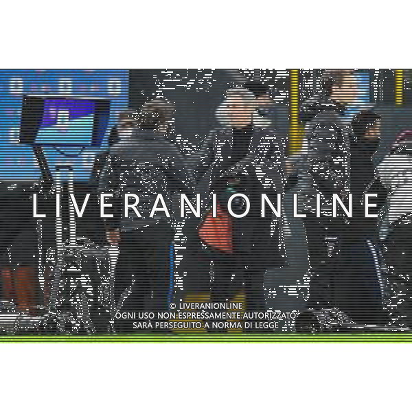 Alessio Marini/LM - Udinese Calcio vs FC Internazionale - Italian football Serie A match 2020/2021 23 January 2021 - Friuli - Dacia Arena stadium, udine, Italy Photo showing: Antonio Conte (Coach FC Inter) and Luca Gotti (Coach Udinese Calcio) @LM/Alessio Marini /AGENZIA ALDO LIVERANI SAS