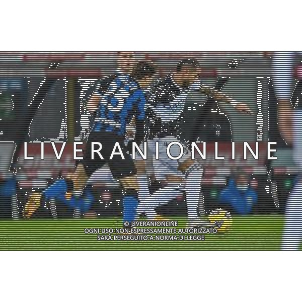 Alessio Marini/LM - Udinese Calcio vs FC Internazionale - Italian football Serie A match 2020/2021 23 January 2021 - Friuli - Dacia Arena stadium, udine, Italy Photo showing: Nicolo Barella (FC Inter) and Roberto Pereyra (Udinese Calcio) @LM/Alessio Marini /AGENZIA ALDO LIVERANI SAS