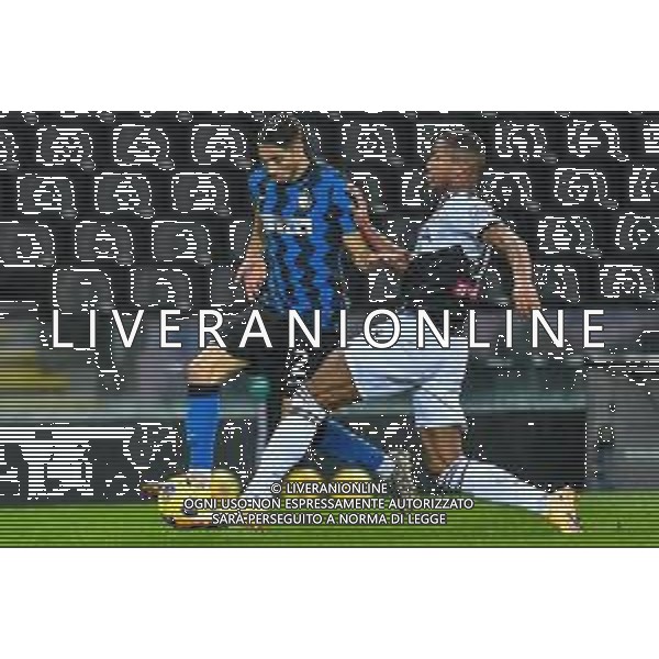 Alessio Marini/LM - Udinese Calcio vs FC Internazionale - Italian football Serie A match 2020/2021 23 January 2021 - Friuli - Dacia Arena stadium, udine, Italy Photo showing: Achraf Hakimi (FC Inter)in action @LM/Alessio Marini /AGENZIA ALDO LIVERANI SAS