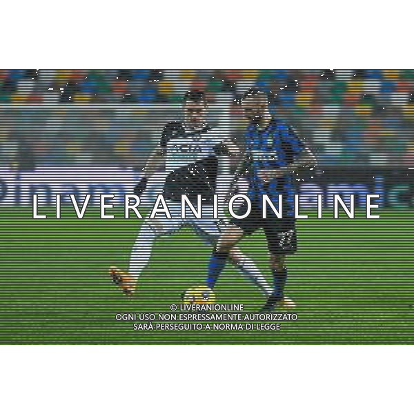 Ettore Griffoni/LM - Udinese Calcio vs FC Internazionale - Italian football Serie A match 2020/2021 23 January 2021 - Friuli - Dacia Arena stadium, udine, Italy Photo showing: Marcelo Brozovic of Internazionale carries the ball hindered by Kevin Lasagna of Udinese @LM/Ettore Griffoni/AGENZIA ALDO LIVERANI SAS