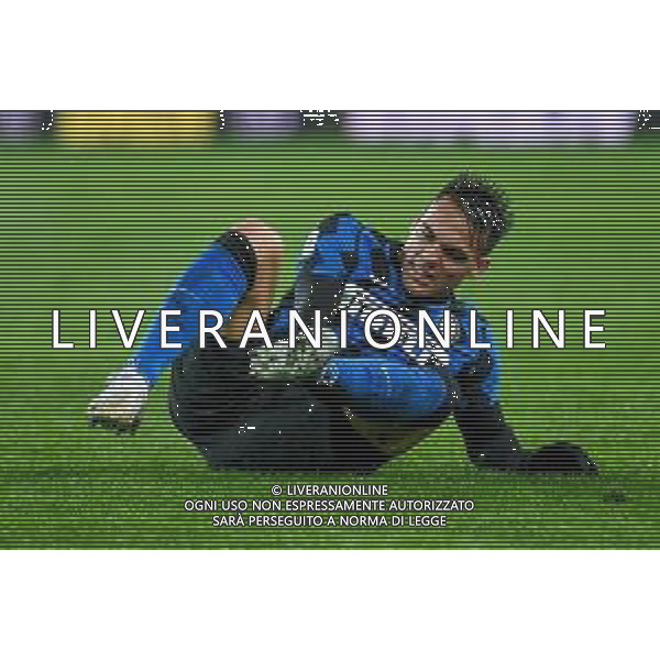 Ettore Griffoni/LM - Udinese Calcio vs FC Internazionale - Italian football Serie A match 2020/2021 23 January 2021 - Friuli - Dacia Arena stadium, udine, Italy Photo showing: Lautaro Martinez of Internazionale injuried @LM/Ettore Griffoni/AGENZIA ALDO LIVERANI SAS