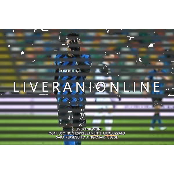 Ettore Griffoni/LM - Udinese Calcio vs FC Internazionale - Italian football Serie A match 2020/2021 23 January 2021 - Friuli - Dacia Arena stadium, udine, Italy Photo showing: Disappointment, frustration of Lautaro Martinez of Internazionale @LM/Ettore Griffoni/AGENZIA ALDO LIVERANI SAS