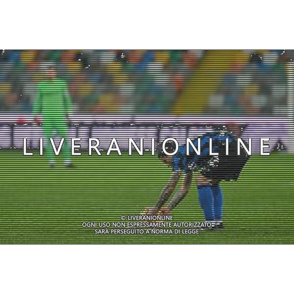 Ettore Griffoni/LM - Udinese Calcio vs FC Internazionale - Italian football Serie A match 2020/2021 23 January 2021 - Friuli - Dacia Arena stadium, udine, Italy Photo showing: Stefano of Internazionale on free kick @LM/Ettore Griffoni/AGENZIA ALDO LIVERANI SAS