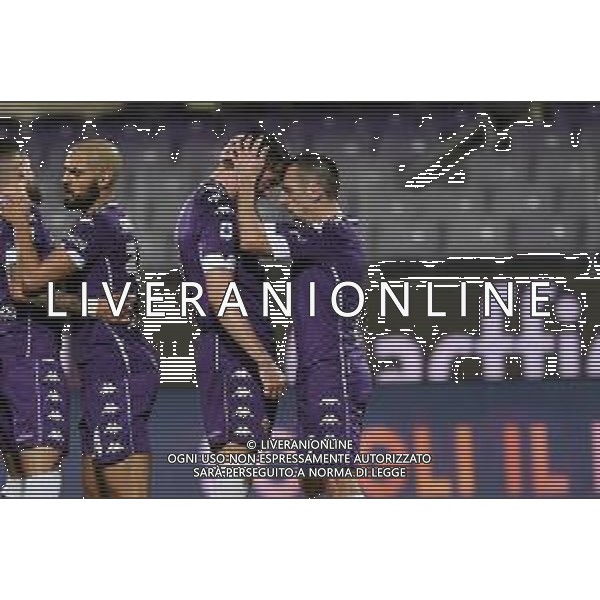 Matteo Papini/LM - ACF Fiorentina vs FC Crotone - Italian football Serie A match 2020/2021 23 January 2021 - Artemio Franchi stadium, florence, Italy Photo showing: Dusan Vlahovic of ACF Fiorentina celebrates after scoring a goal - franck ribery @LM/Matteo Papini/AGENZIA ALDO LIVERANI SAS