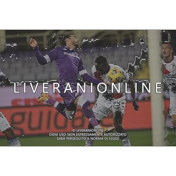 Matteo Papini/LM - ACF Fiorentina vs FC Crotone - Italian football Serie A match 2020/2021 23 January 2021 - Artemio Franchi stadium, florence, Italy Photo showing: Simy of FC Crotone scores a goal @LM/Matteo Papini/AGENZIA ALDO LIVERANI SAS