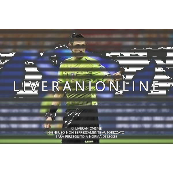 l’arbitro Valerio Mariani di Aprilia (LT) Milan vs Atalanta Campionato Serie A TIM - 19a giornata Milano 23-01-2021 Stadio Giuseppe Meazza - San Siro foto Roberto Garavaglia/ag. Aldo Liverani sas