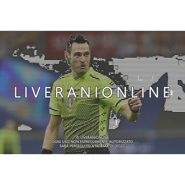 l’arbitro Valerio Mariani di Aprilia (LT) Milan vs Atalanta Campionato Serie A TIM - 19a giornata Milano 23-01-2021 Stadio Giuseppe Meazza - San Siro foto Roberto Garavaglia/ag. Aldo Liverani sas
