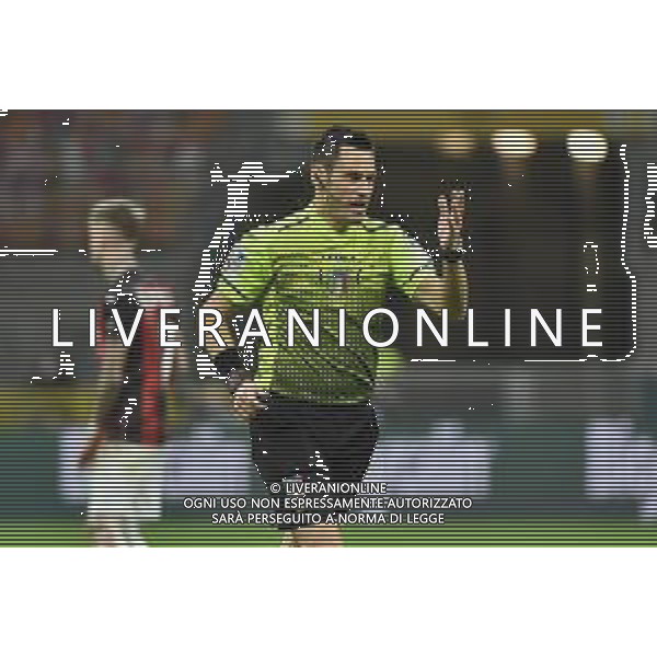 l’arbitro Valerio Mariani di Aprilia (LT) Milan vs Atalanta Campionato Serie A TIM - 19a giornata Milano 23-01-2021 Stadio Giuseppe Meazza - San Siro foto Roberto Garavaglia/ag. Aldo Liverani sas