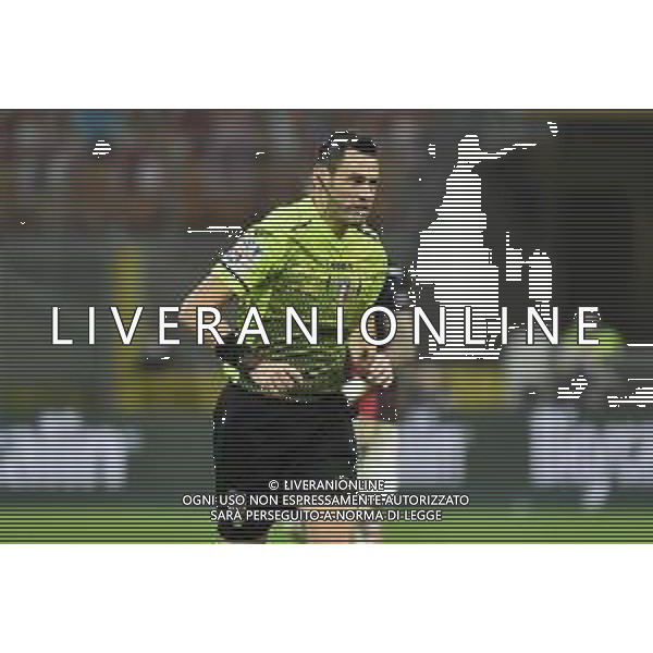 l’arbitro Valerio Mariani di Aprilia (LT) Milan vs Atalanta Campionato Serie A TIM - 19a giornata Milano 23-01-2021 Stadio Giuseppe Meazza - San Siro foto Roberto Garavaglia/ag. Aldo Liverani sas