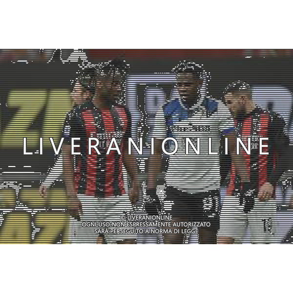Soualiho Meite (Milan) SX e Duvan Zapata (Atalanta) DX Milan vs Atalanta Campionato Serie A TIM - 19a giornata Milano 23-01-2021 Stadio Giuseppe Meazza - San Siro foto Roberto Garavaglia/ag. Aldo Liverani sas