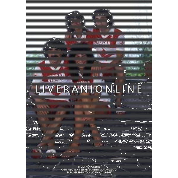 RETROSPETTIVA FRANCO DE FALCO CALCIATORE NELLA FOTO FRANCO DE FALCO CON LA MAGLIA DELLA TRIESTINA AG ALDO LIVERANI SAS