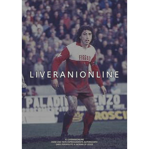 RETROSPETTIVA FRANCO DE FALCO CALCIATORE NELLA FOTO FRANCO DE FALCO CON LA MAGLIA DELLA TRIESTINA AG ALDO LIVERANI SAS