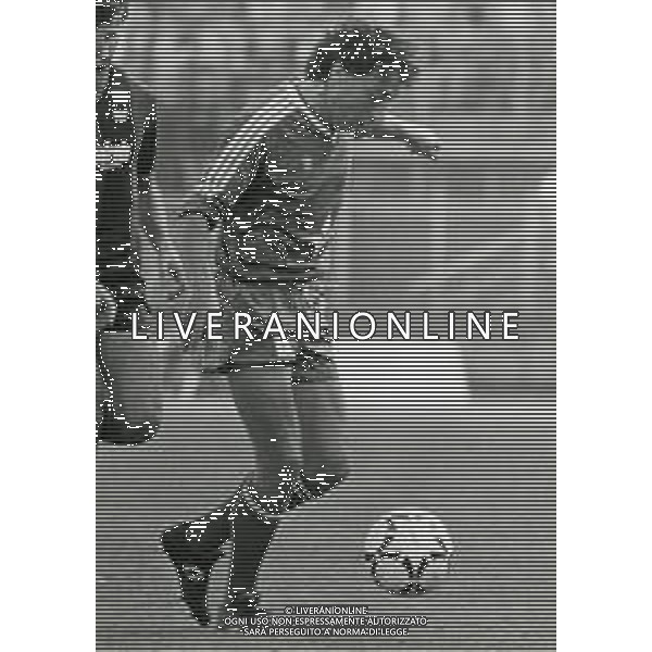 RETROSPETTIVA FRANCO DE FALCO CALCIATORE NELLA FOTO FRANCO DE FALCO CON LA MAGLIA DELLA TRIESTINA AG ALDO LIVERANI SAS