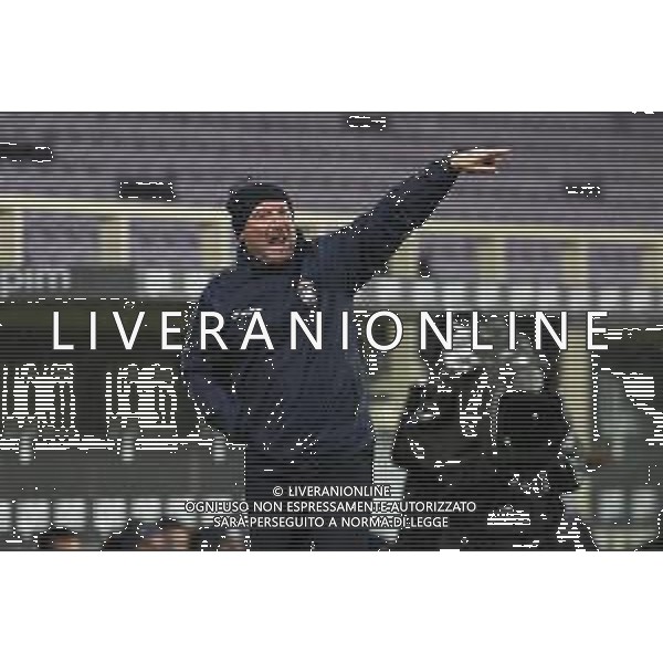 Matteo Papini/LM - ACF Fiorentina vs FC Crotone - Italian football Serie A match 2020/2021 23 January 2021 - Artemio Franchi stadium, florence, Italy Photo showing: Giovanni Stroppa of FC Crotone gestures @LM/Matteo Papini/AGENZIA ALDO LIVERANI SAS