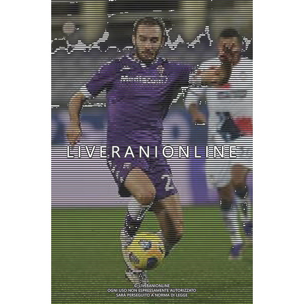 Matteo Papini/LM - ACF Fiorentina vs FC Crotone - Italian football Serie A match 2020/2021 23 January 2021 - Artemio Franchi stadium, florence, Italy Photo showing: German Pezzella of ACF Fiorentina in action @LM/Matteo Papini/AGENZIA ALDO LIVERANI SAS