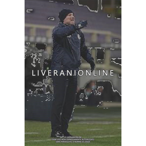 Matteo Papini/LM - ACF Fiorentina vs FC Crotone - Italian football Serie A match 2020/2021 23 January 2021 - Artemio Franchi stadium, florence, Italy Photo showing: Giovanni Stroppa of FC Crotone gestures @LM/Matteo Papini/AGENZIA ALDO LIVERANI SAS