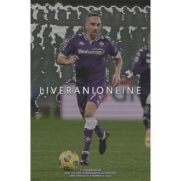 Matteo Papini/LM - ACF Fiorentina vs FC Crotone - Italian football Serie A match 2020/2021 23 January 2021 - Artemio Franchi stadium, florence, Italy Photo showing: Franck Ribery of ACF Fiorentina in action @LM/Matteo Papini/AGENZIA ALDO LIVERANI SAS