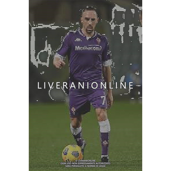Matteo Papini/LM - ACF Fiorentina vs FC Crotone - Italian football Serie A match 2020/2021 23 January 2021 - Artemio Franchi stadium, florence, Italy Photo showing: Franck Ribery of ACF Fiorentina in action @LM/Matteo Papini/AGENZIA ALDO LIVERANI SAS