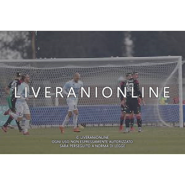 Legnago Salus - Vis Pesaro Campionato di Calcio serie C del 24/01/2021 - nella foto: Esultanza legnago dopo il goal e delusione pesaro ©Claudio Zamagni/Agenzia Aldo Liverani s.a.s. /AGENZIA ALDO LIVERANI SAS
