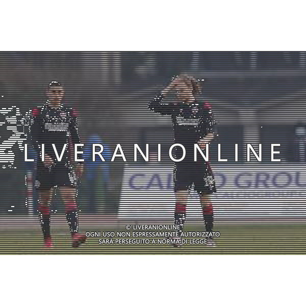 Legnago Salus - Vis Pesaro Campionato di Calcio serie C del 24/01/2021 - nella foto: delusione Giraudo Federico (vis pesaro) ©Claudio Zamagni/Agenzia Aldo Liverani s.a.s. /AGENZIA ALDO LIVERANI SAS