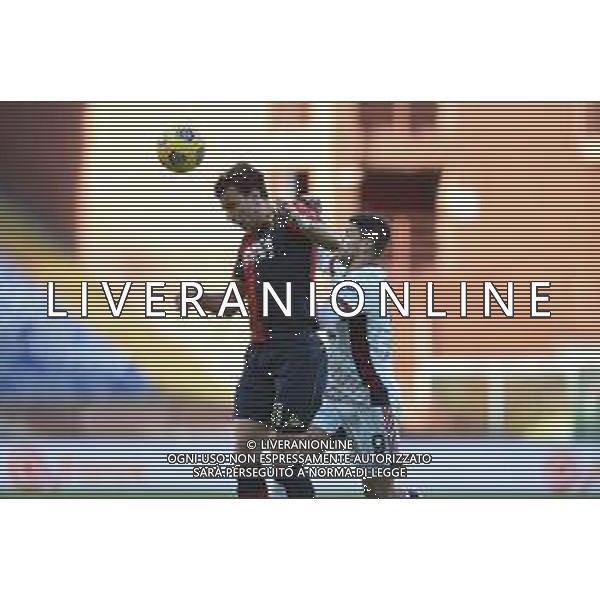 Danilo Vigo/LM - Genoa CFC vs Cagliari Calcio - Italian football Serie A match 2020/2021 24 January 2021 - Luigi Ferraris stadium, Genova, Italy Photo showing: Ivan Radovanovic (Genoa), Giovanni Simeone (Cagliari) @LM/Danilo Vigo/AGENZIA ALDO LIVERANI SAS