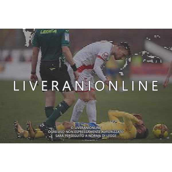 MANTOVA - FERMANA CAMPIONATO CALCIO SERIE C LEGA PRO 24.01.2021 NELLA FOTO CHECCHI E COGNIGNI ©SANTANDREA/AGENZIA ALDO LIVERANI SAS