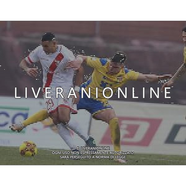MANTOVA - FERMANA CAMPIONATO CALCIO SERIE C LEGA PRO 24.01.2021 NELLA FOTO CHEDDIRA E DE PASCALIS ©SANTANDREA/AGENZIA ALDO LIVERANI SAS