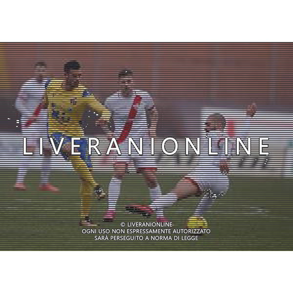 MANTOVA - FERMANA CAMPIONATO CALCIO SERIE C LEGA PRO 24.01.2021 NELLA FOTO COGNIGNI E GERBAUDO ©SANTANDREA/AGENZIA ALDO LIVERANI SAS