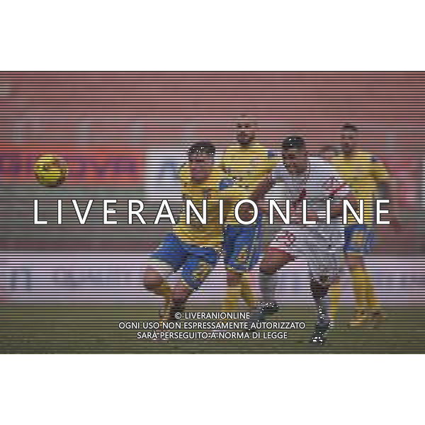 MANTOVA - FERMANA CAMPIONATO CALCIO SERIE C LEGA PRO 24.01.2021 NELLA FOTO DE PASCALIS E CHEDDIRA ©SANTANDREA/AGENZIA ALDO LIVERANI SAS