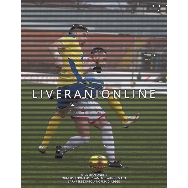 MANTOVA - FERMANA CAMPIONATO CALCIO SERIE C LEGA PRO 24.01.2021 NELLA FOTO DE PASCALIS E ZANANDREA ©SANTANDREA/AGENZIA ALDO LIVERANI SAS
