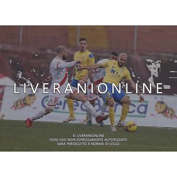MANTOVA - FERMANA CAMPIONATO CALCIO SERIE C LEGA PRO 24.01.2021 NELLA FOTO GERBAUDO E MANETTA ©SANTANDREA/AGENZIA ALDO LIVERANI SAS