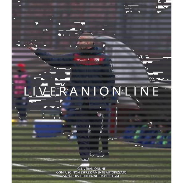 MANTOVA - FERMANA CAMPIONATO CALCIO SERIE C LEGA PRO 24.01.2021 NELLA FOTO EMANUELE TROISE ALLENATORE MANTOVA ©SANTANDREA/AGENZIA ALDO LIVERANI SAS