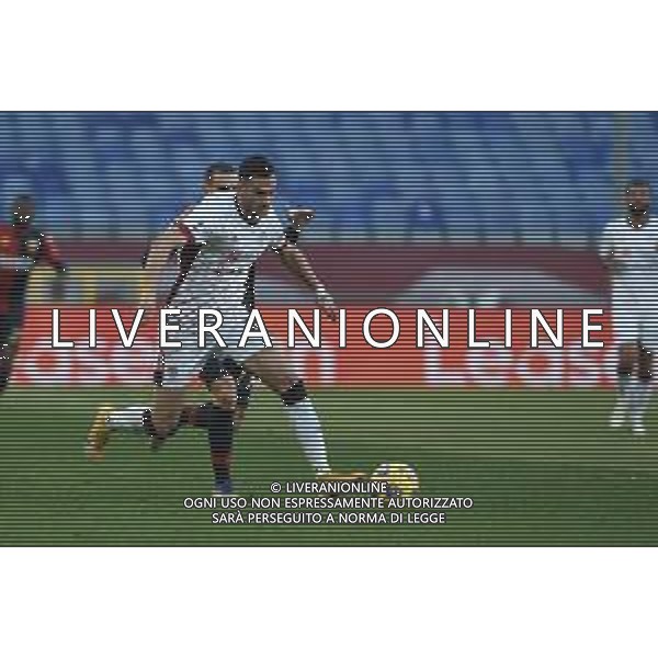 Danilo Vigo/LM - Genoa CFC vs Cagliari Calcio - Italian football Serie A match 2020/2021 24 January 2021 - Luigi Ferraris stadium, Genova, Italy Photo showing: Davide Zappacosta (Genoa), Luca Ceppitelli (Cagliari) @LM/Danilo Vigo/AGENZIA ALDO LIVERANI SAS