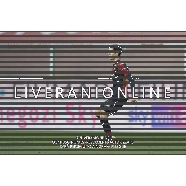 Danilo Vigo/LM - Genoa CFC vs Cagliari Calcio - Italian football Serie A match 2020/2021 24 January 2021 - Luigi Ferraris stadium, Genova, Italy Photo showing: Filippo Melegoni (Genoa) @LM/Danilo Vigo/AGENZIA ALDO LIVERANI SAS