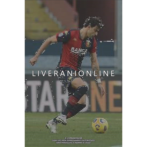 Danilo Vigo/LM - Genoa CFC vs Cagliari Calcio - Italian football Serie A match 2020/2021 24 January 2021 - Luigi Ferraris stadium, Genova, Italy Photo showing: Ivan Radovanovic (Genoa) @LM/Danilo Vigo/AGENZIA ALDO LIVERANI SAS