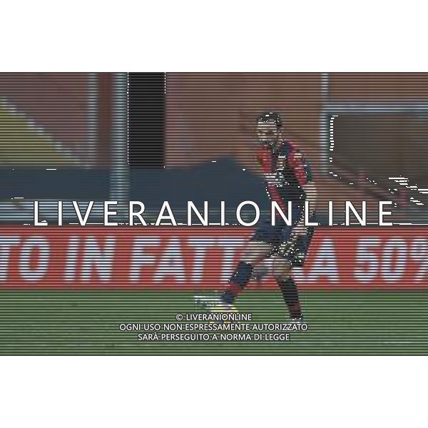 Danilo Vigo/LM - Genoa CFC vs Cagliari Calcio - Italian football Serie A match 2020/2021 24 January 2021 - Luigi Ferraris stadium, Genova, Italy Photo showing: Milan Badelj (Genoa) @LM/Danilo Vigo/AGENZIA ALDO LIVERANI SAS