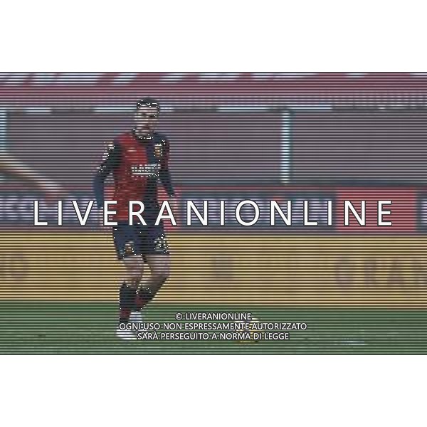Danilo Vigo/LM - Genoa CFC vs Cagliari Calcio - Italian football Serie A match 2020/2021 24 January 2021 - Luigi Ferraris stadium, Genova, Italy Photo showing: Kevin Strootman (Genoa) @LM/Danilo Vigo/AGENZIA ALDO LIVERANI SAS