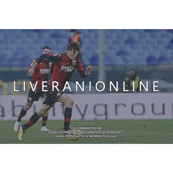 Danilo Vigo/LM - Genoa CFC vs Cagliari Calcio - Italian football Serie A match 2020/2021 24 January 2021 - Luigi Ferraris stadium, Genova, Italy Photo showing: Eldor Shomurodov (Genoa) @LM/Danilo Vigo/AGENZIA ALDO LIVERANI SAS