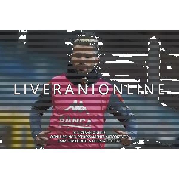 Danilo Vigo/LM - Genoa CFC vs Cagliari Calcio - Italian football Serie A match 2020/2021 24 January 2021 - Luigi Ferraris stadium, Genova, Italy Photo showing: Valon Behrami (Genoa) @LM/Danilo Vigo/AGENZIA ALDO LIVERANI SAS